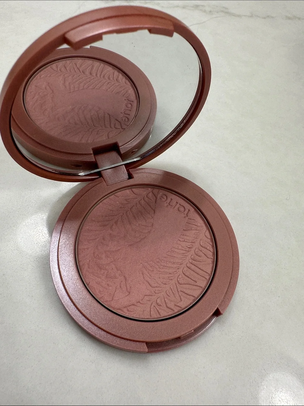 Tarte blush- exposed